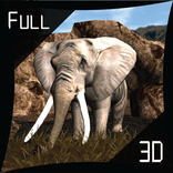 African Elephant 3d Lwp