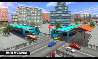 Elevated Coach Bus Driving Simulator 2017 screenshot 1