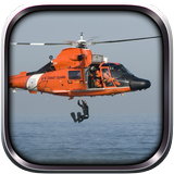 emergêncy helicóptero resgatar ícone