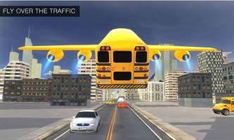 Flying School City Bus Sim 3D Ekran Görüntüsü 3