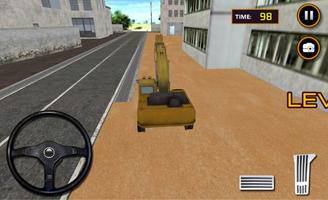 Sand Excavadora Transporte Sim captura de pantalla 1