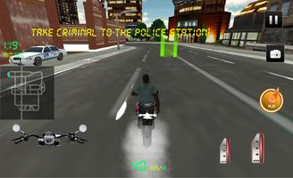 policía moto: crimen ciudad captura de pantalla 3