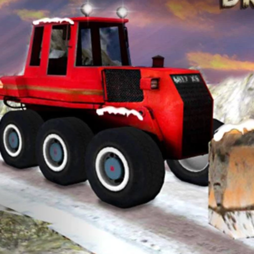 Real Winter Snow Truck Driver