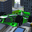 Sports Racing Car Roof Jumping