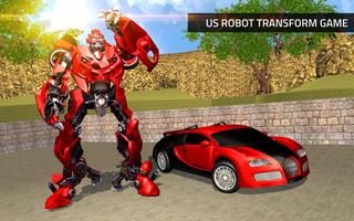 US Robot Transform Car ảnh chụp màn hình 2