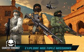 الهجوم الإرهابي الحديث لعبة نداء الحرب FPS النهائي الملصق