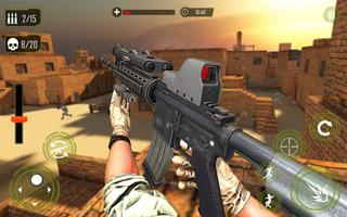 الهجوم الإرهابي الحديث لعبة نداء الحرب FPS النهائي تصوير الشاشة 1