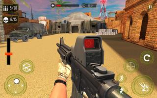 الهجوم الإرهابي الحديث لعبة نداء الحرب FPS النهائي تصوير الشاشة 2