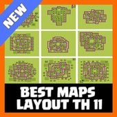 Best Maps Layout COC TH 11 icon