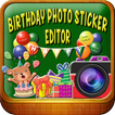 Birthday Photo Sticker Editor