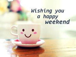 Happy Weekend plakat