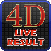 Live 4D Result biểu tượng