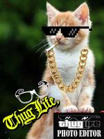 3 Schermata Thug Life Photo Sticker