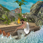 Lost Island Raft Survival Game آئیکن