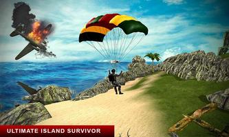 Lost Isla Balsa Survival Juego Poster