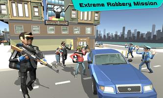 Supermarket Robbery Crime City 截图 1