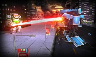 Futuristic Robot Transformation Mafia Battle 3D poster