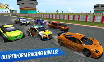 Super Speed Car Rally Racing: Muscle Cars Driving capture d'écran 2