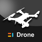 Jetblack drone biểu tượng