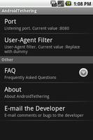 FreeTethering スクリーンショット 1