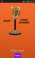 Scary Voice Changer الملصق