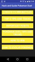 Hack and Guide Pokemon Duel captura de pantalla 1