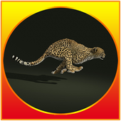 Cheetah runner go آئیکن