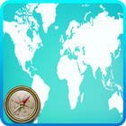 Guess the Country or City - Geography Quiz Game آئیکن