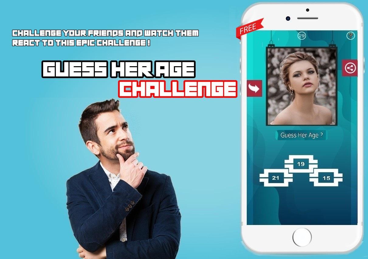 amme Konkurrencedygtige vores Guess her age - Game Age Test Challenge pour Android - Téléchargez l'APK