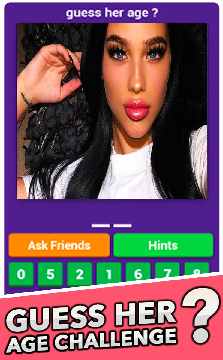 Interesse Glat let Guess Her Age Challenge ? : Quiz for Android - APK Download