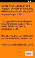 برنامه‌نما Guess Your Luck عکس از صفحه