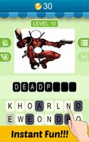 Guess the SuperHero Quiz New capture d'écran 1