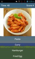 Food Quiz Game captura de pantalla 3