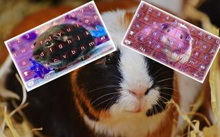 Poster Guinea Pig Keyboard