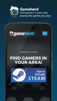 Gameherd: Find Local Steam Gamers LFG Affiche
