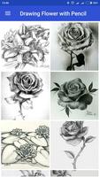 Drawing Flower with Pencil اسکرین شاٹ 2