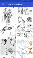Aprenda a desenhar mão imagem de tela 2