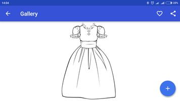 How to Draw Dresses capture d'écran 3