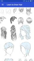 Learn to Draw Hair capture d'écran 1