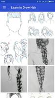 Learn to Draw Hair capture d'écran 2