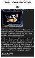 Free Guide For Jetpack Joyride poster