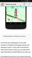 Guide For - Pokemon Go скриншот 1