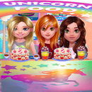 APK Unicorn Food - Rainbow Gliter Food & Fashion Guide