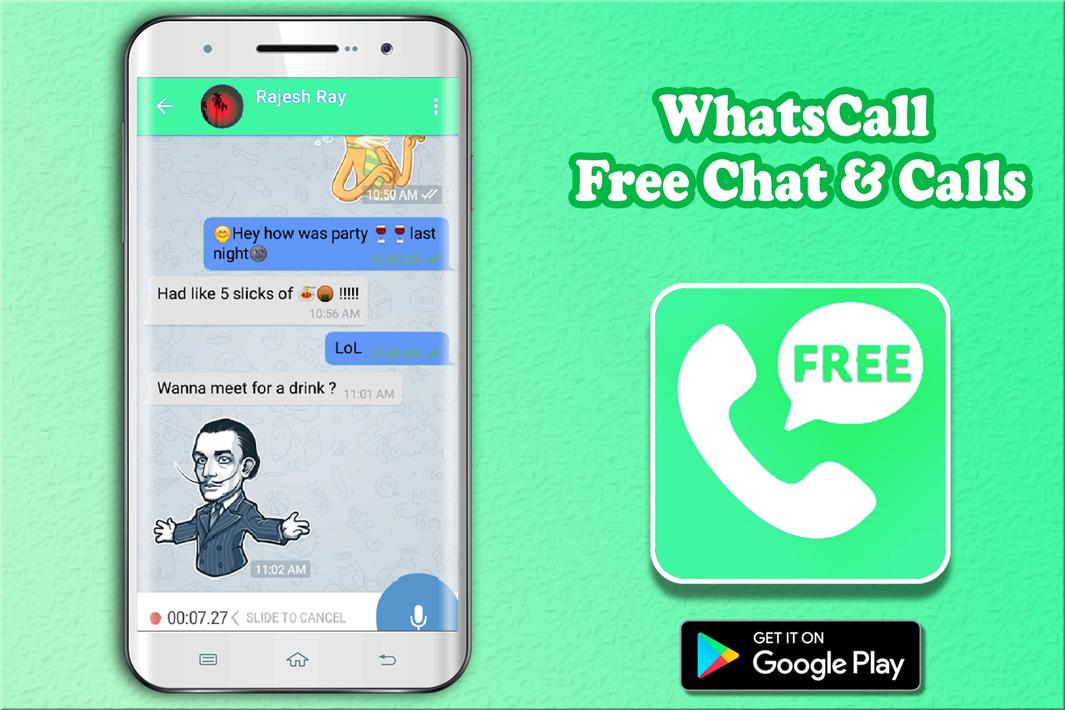 Free Guide for WhatsCall - Free Chat & Calls اسکرین شاٹ 3.