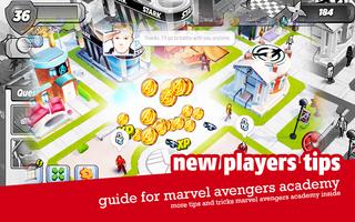Guide Marvel Avengers Academy Affiche