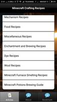 Crafting of Minecraft Recipes capture d'écran 2