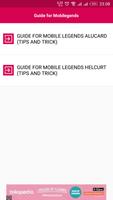 GUIDE FOR MOBILEGENDS скриншот 3