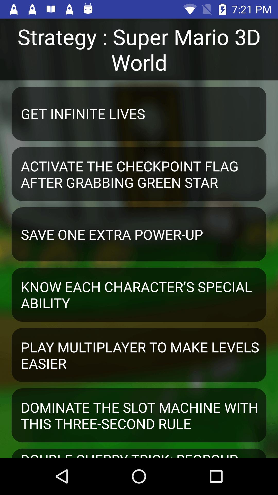 Tips for Super Mario 3D World APK for Android Download