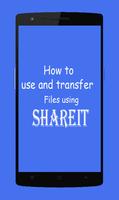 Guide SHAREit File large Transfer poster