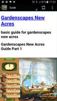 برنامه‌نما Guide Gardenscapes New Acres عکس از صفحه